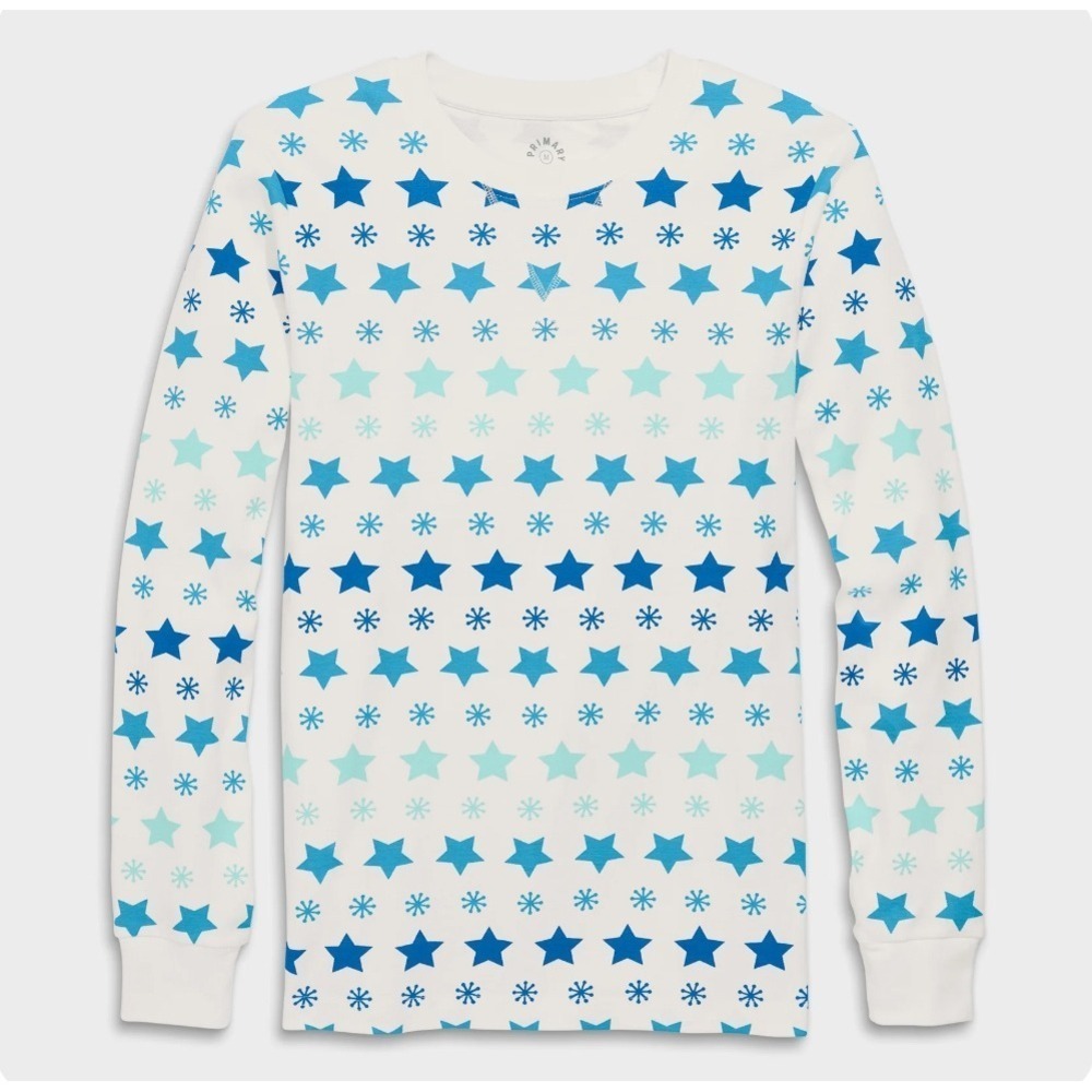 PRIMARY Organic Cotton Long-Sleeve‎ Sleep Shirt, 2X